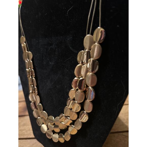 10" 3 Strand Necklace New - Picture 2 of 5